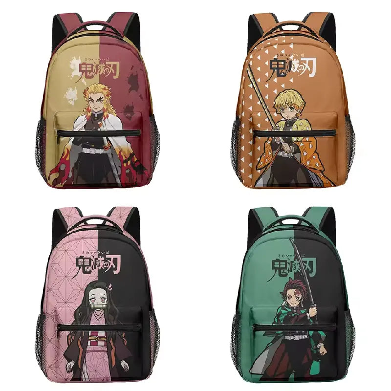 Anime Demon Slayer 3D Printed Backpack for College