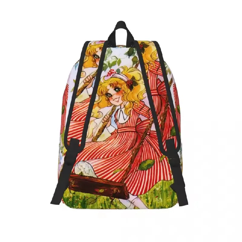 Candy Candy Anime Backpack for Men and Women