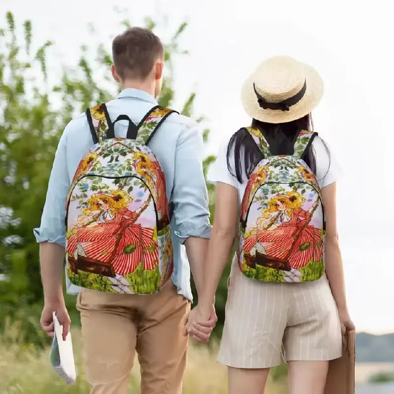 Candy Candy Anime Backpack for Men and Women