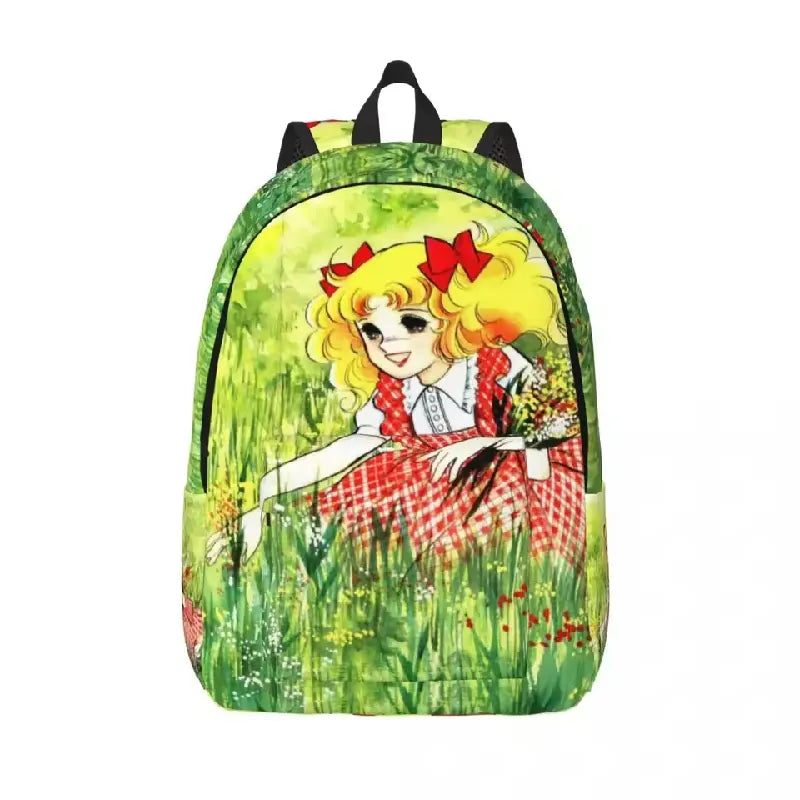 Candy Candy Anime Backpack for Men and Women