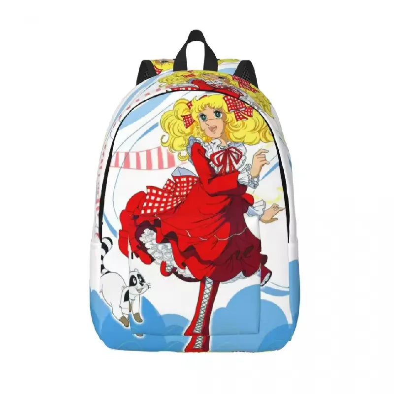 Candy Candy Anime Backpack for Men and Women