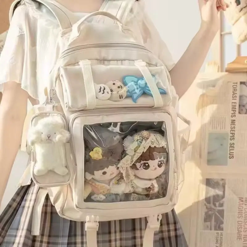 Large Capacity College Students Women Backpack