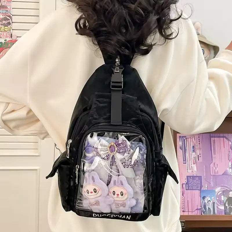 Lightweight Portable School Backpack for Girls