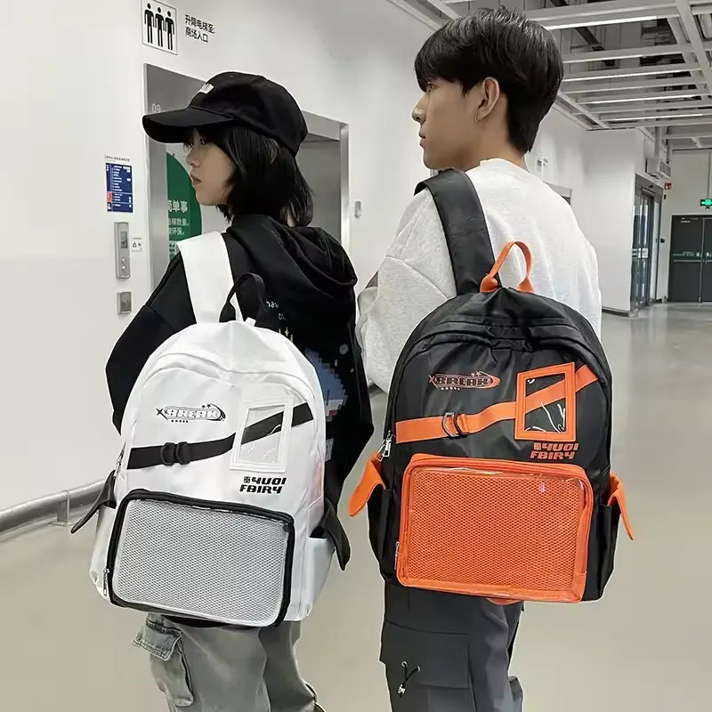 New Transparent Backpack High Capacity Bag