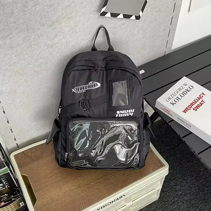 New Transparent Backpack High Capacity Bag