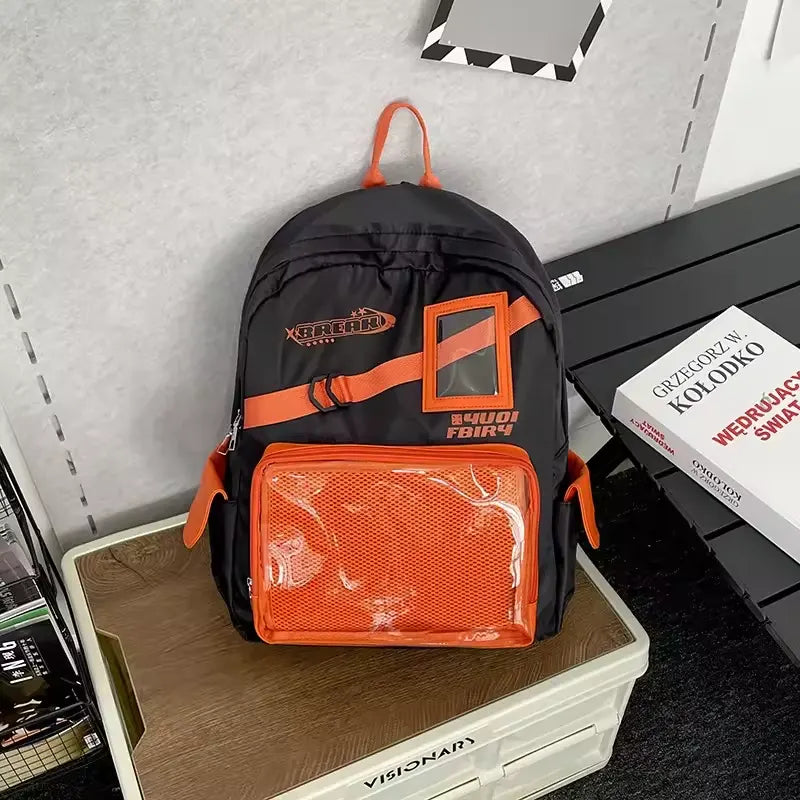 New Transparent Backpack High Capacity Bag