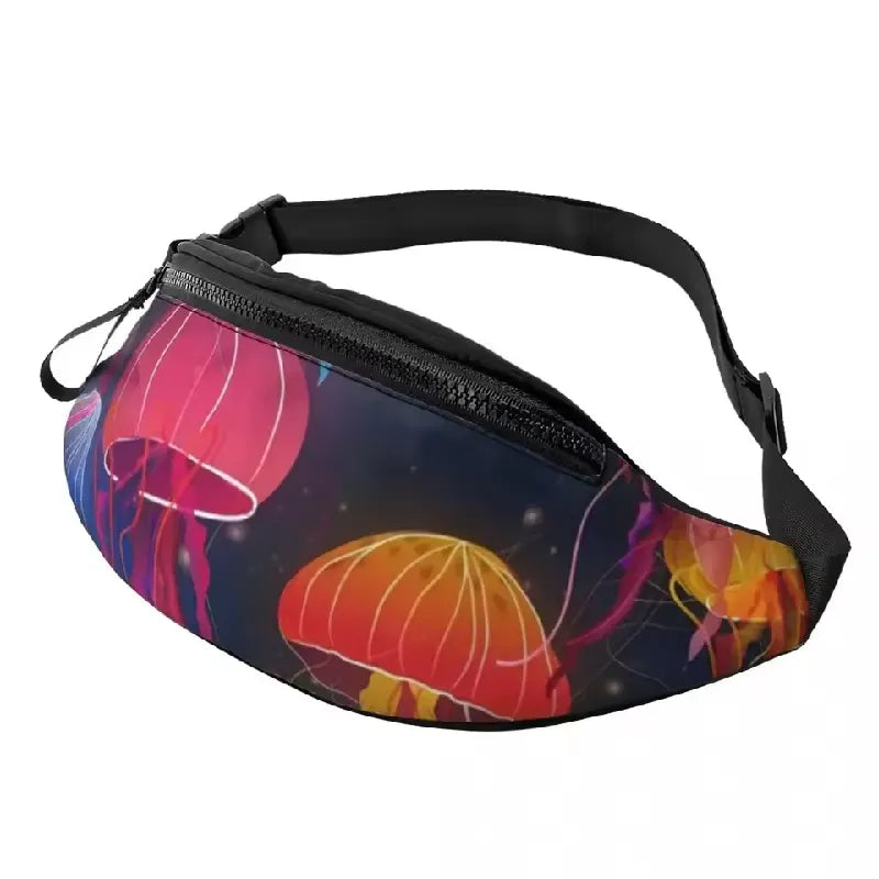 Rainbow Jellyfish Waist Bag