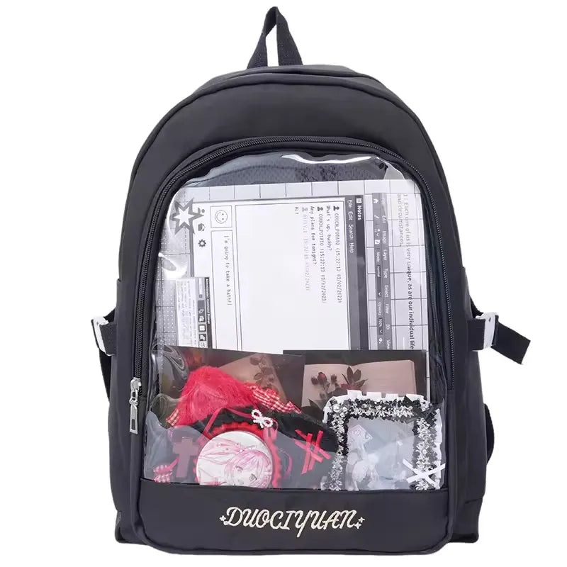 Sweet Girl Transparent Cute Backpack