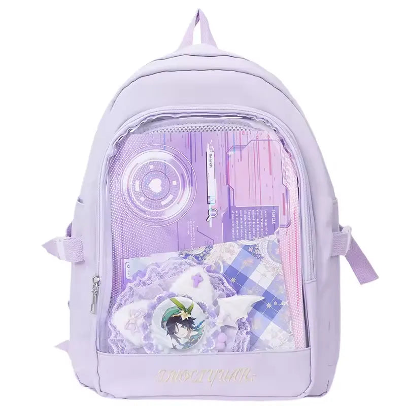 Sweet Girl Transparent Cute Backpack