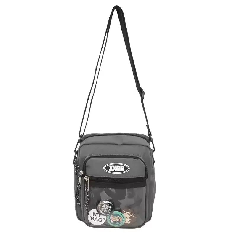 Transparent Pocket Crossbody Bags For Women and Men
