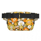 Boho Floral Double Layer Waist Bag – Bright Blossom Print