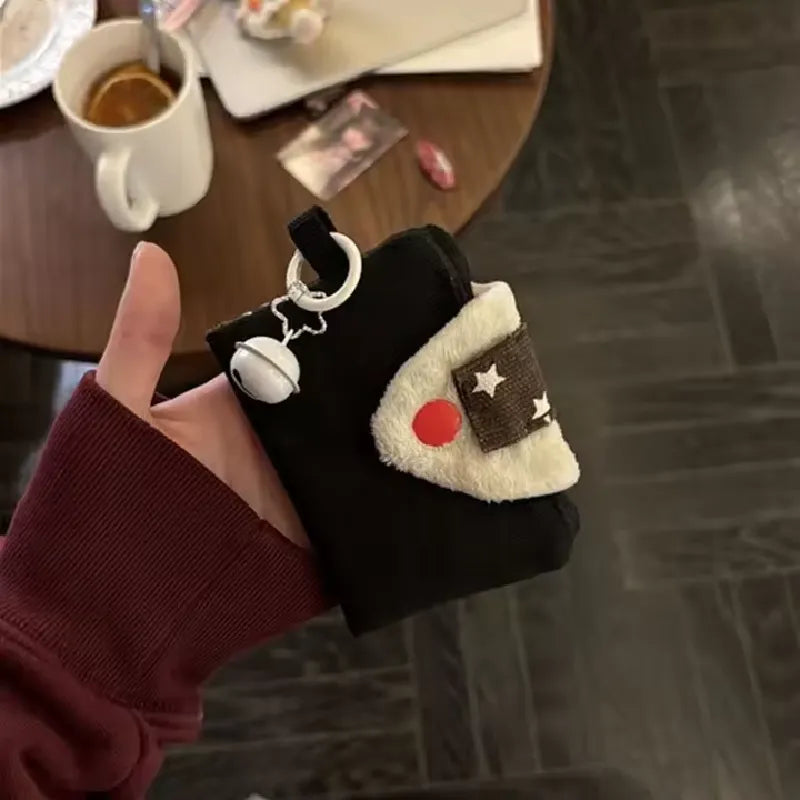Cute Rice Ball Card Holder Coin Purse