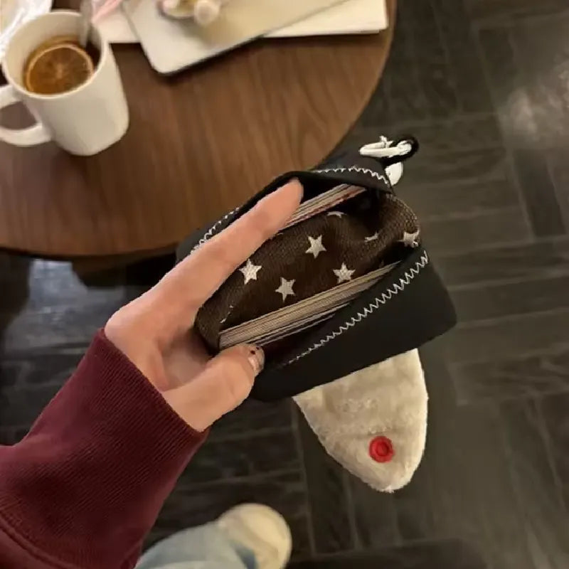 Cute Rice Ball Card Holder Coin Purse