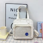 Doll bag Large Nylon Tote & Crossbody Bag for Girls