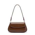 Genuine Leather Women's Crossbody Bag for Street Shopping