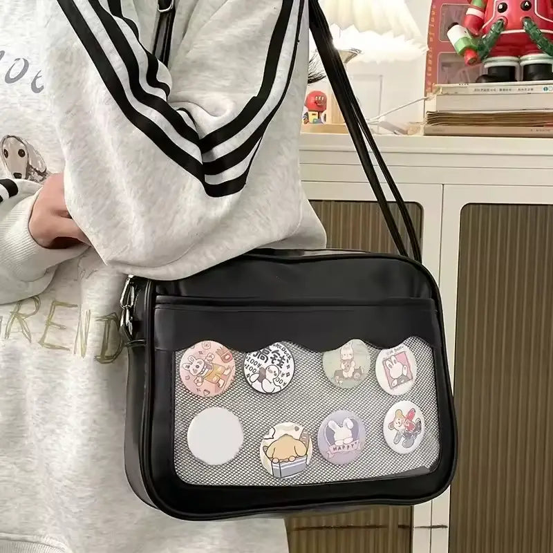 High School Girls Crossbody Shoulder Handbag