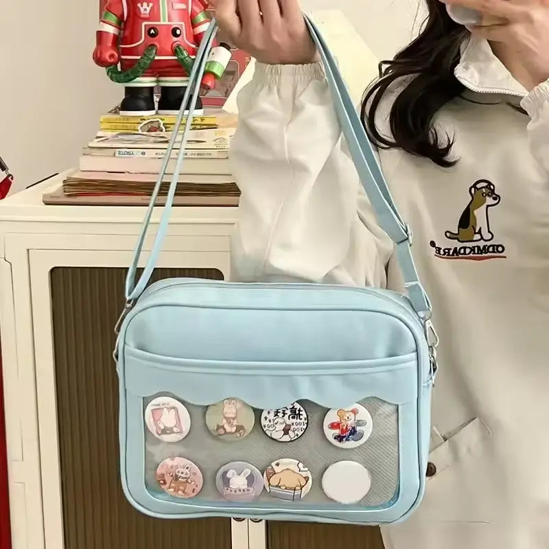 High School Girls Crossbody Shoulder Handbag
