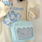 High School Girls Crossbody Shoulder Handbag