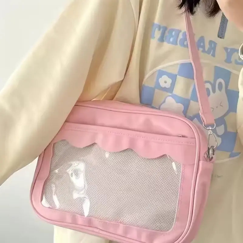 High School Girls Crossbody Shoulder Handbag