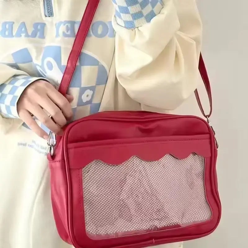 High School Girls Crossbody Shoulder Handbag