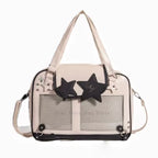 Lolita Transparent Pocket Crossbody Bag for Women