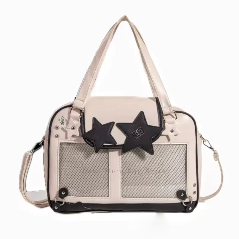 Lolita Transparent Pocket Crossbody Bag for Women