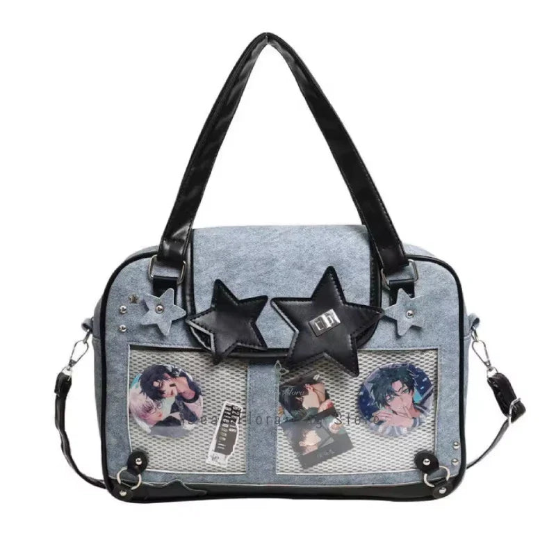 Lolita Transparent Pocket Crossbody Bag for Women