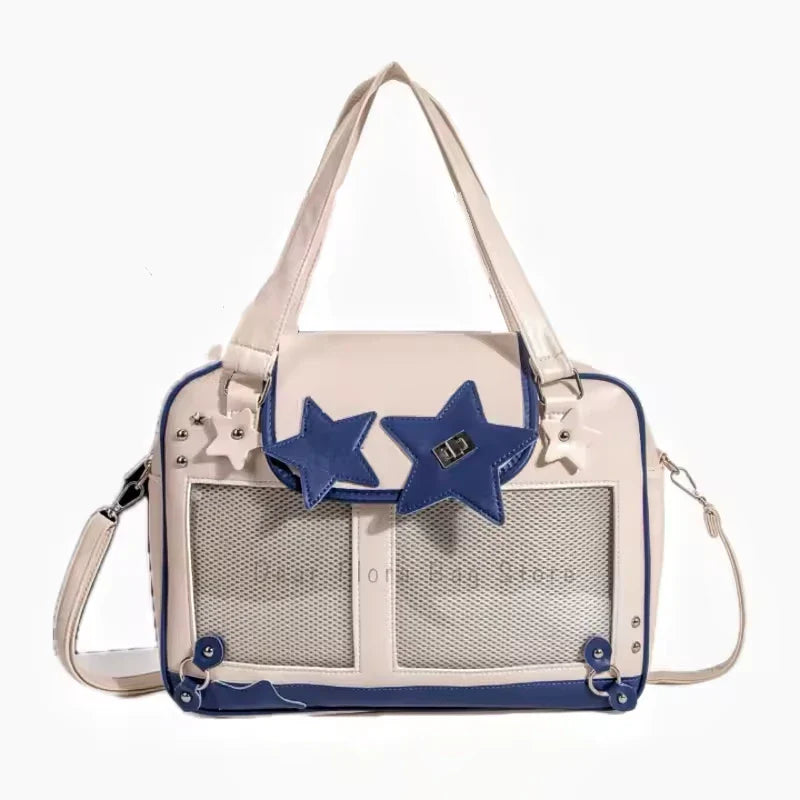 Lolita Transparent Pocket Crossbody Bag for Women