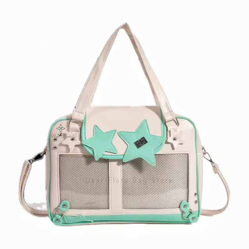 Lolita Transparent Pocket Crossbody Bag for Women