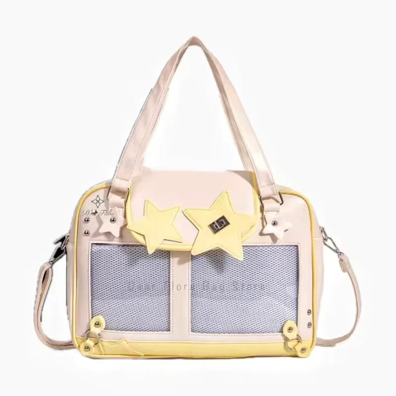 Lolita Transparent Pocket Crossbody Bag for Women