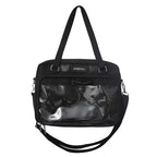 One Shoulder Student Bag with Ita Doll Charm & Badge