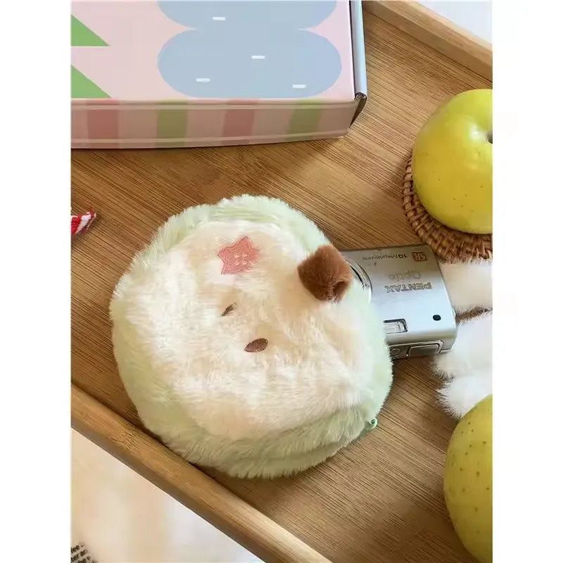 Plush Cartoon Coin Purse & Card Holder