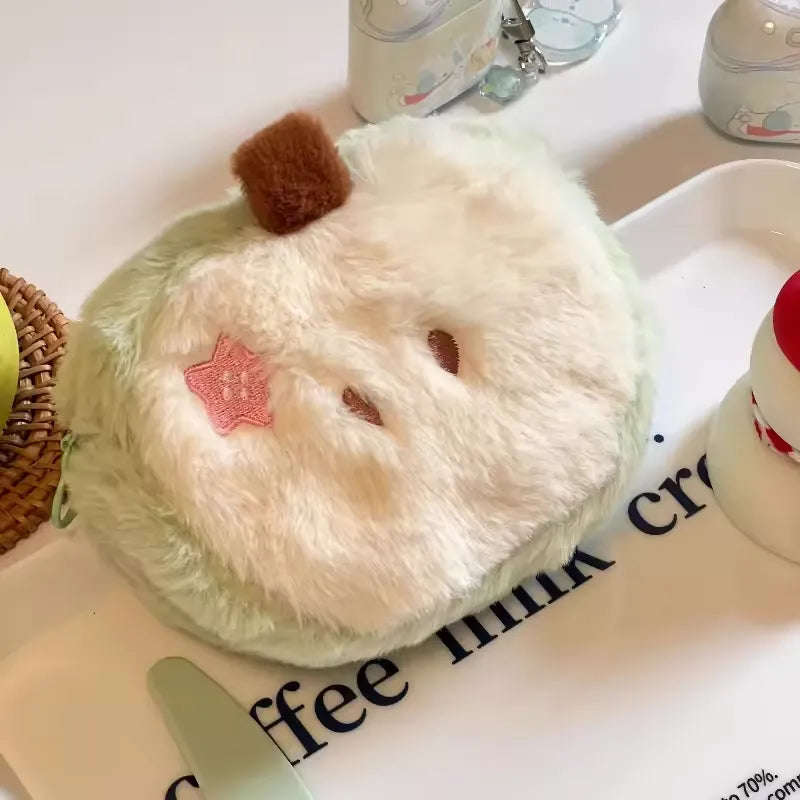 Plush Cartoon Coin Purse & Card Holder