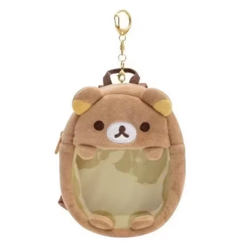 Plush Toy Mini Backpack & Coin Purse Wallet