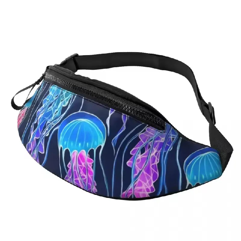 Rainbow Jellyfish Waist Bag