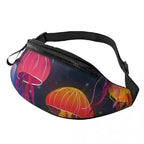 Rainbow Jellyfish Waist Bag