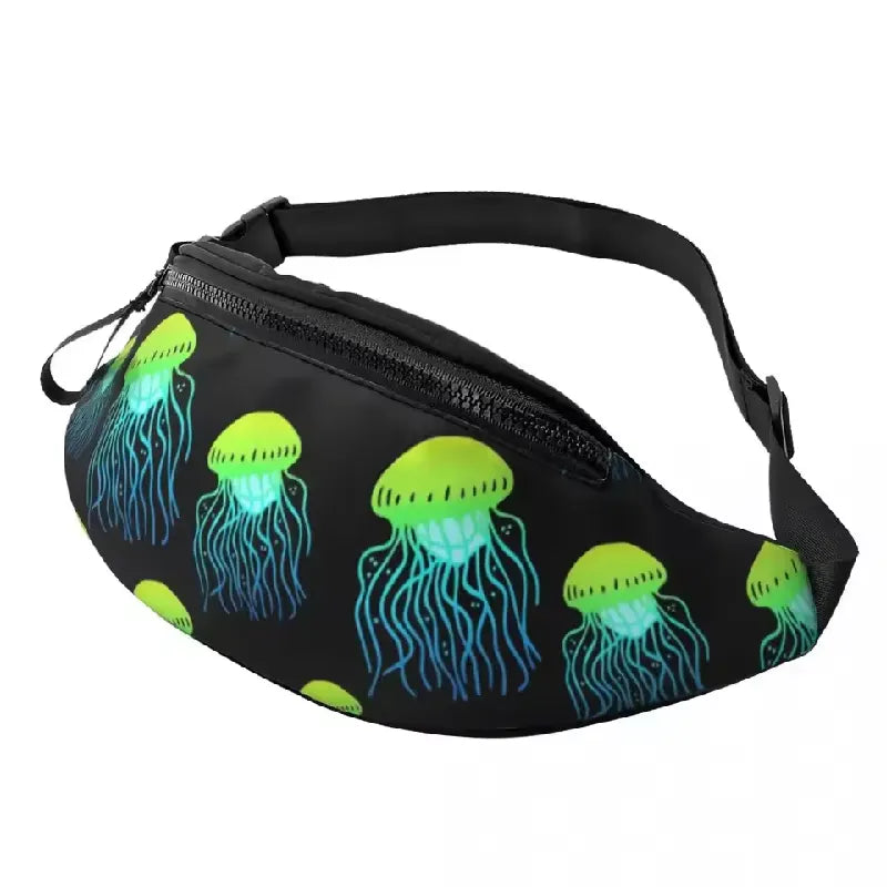 Rainbow Jellyfish Waist Bag