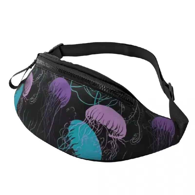 Rainbow Jellyfish Waist Bag