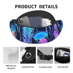 Rainbow Jellyfish Waist Bag
