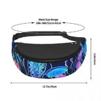 Rainbow Jellyfish Waist Bag