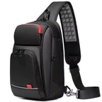 Short Trip USB Charging Crossbody Shoulder Bag for Men