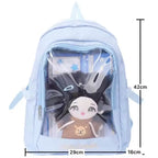 Sweet Girl Transparent Cute Backpack