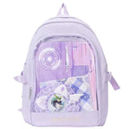 Sweet Girl Transparent Cute Backpack