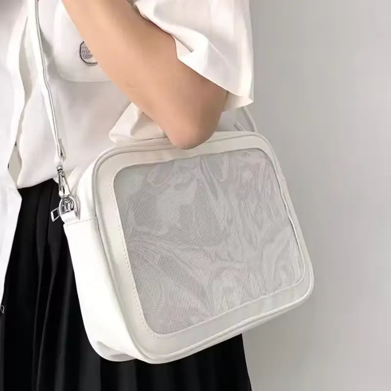 Transparent Lolita Messenger Shoulder Bag & Crossbody Bag