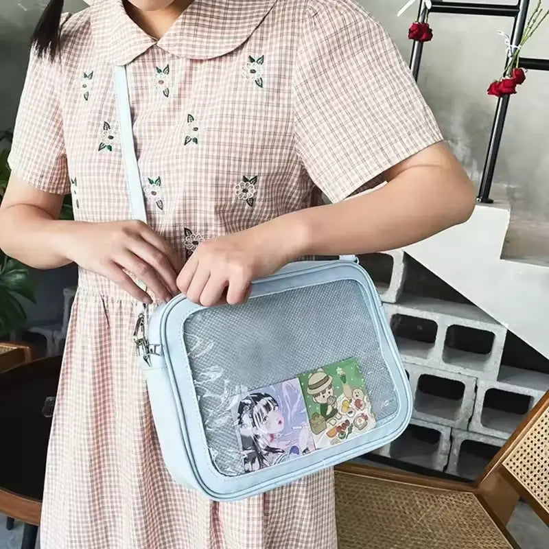 Transparent Lolita Messenger Shoulder Bag & Crossbody Bag