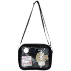Transparent Lolita Messenger Shoulder Bag & Crossbody Bag