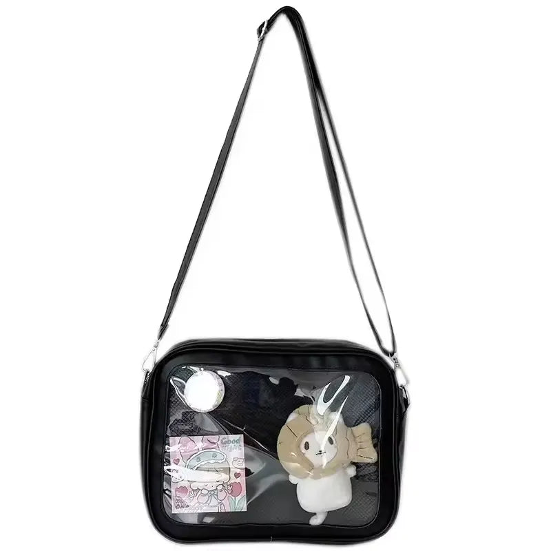 Transparent Lolita Messenger Shoulder Bag & Crossbody Bag
