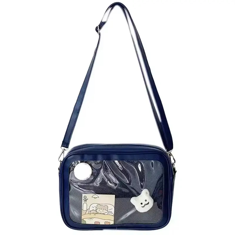 Transparent Lolita Messenger Shoulder Bag & Crossbody Bag