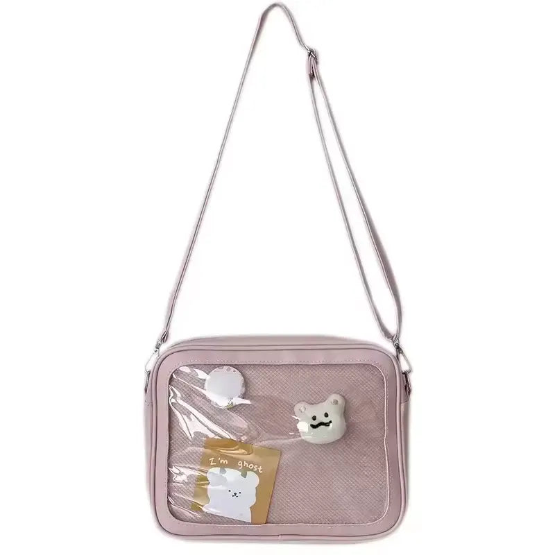 Transparent Lolita Messenger Shoulder Bag & Crossbody Bag