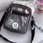 Transparent Pocket Crossbody Bags For Women and Men